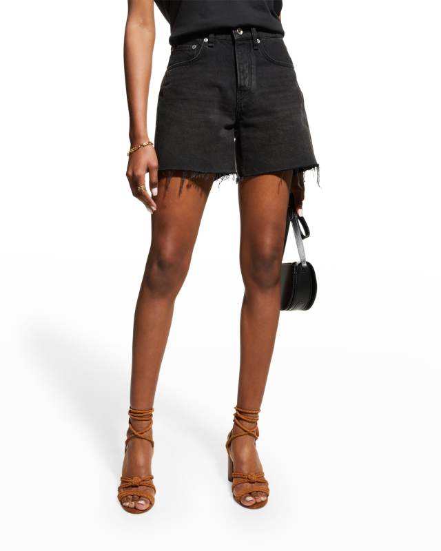 Rosa High Rise Cut-Off Jean Shorts